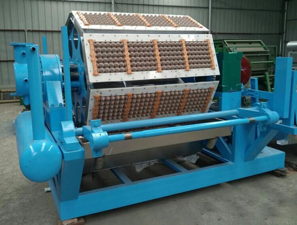 Made in India Commercial Automatic Egg Tray Making Machine